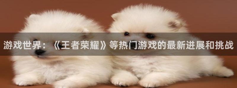 高德娱乐直属：游戏世界：《王者荣耀》等热门游戏的最新进展和挑