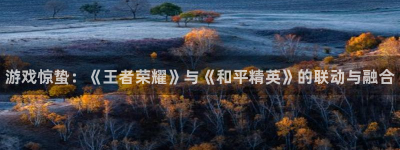 高德娱乐：游戏惊蛰：《王者荣耀》与《和平精英》的联动与融合